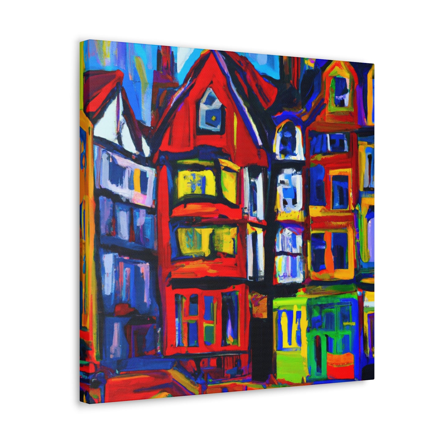 "Tudor Pop Fauvism" - Canvas