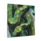 "Green Tree Python Vista" - Canvas