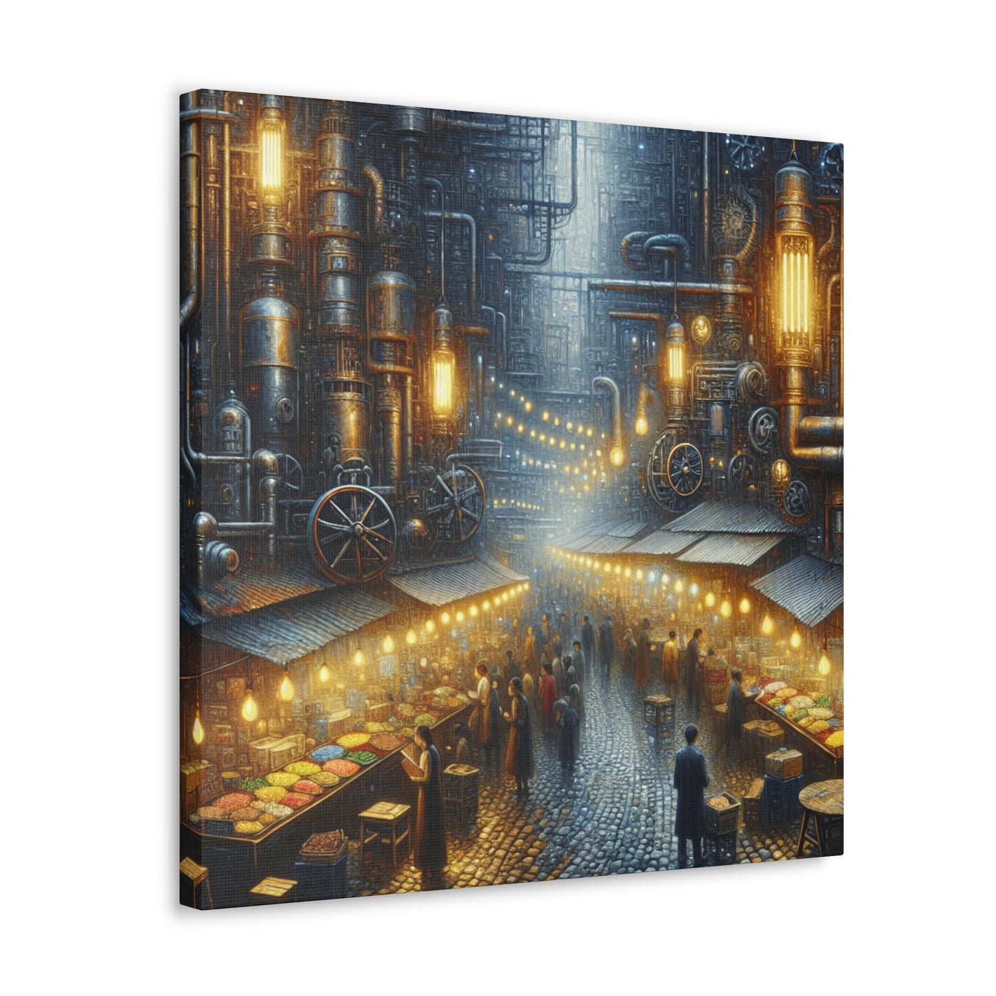 Midnight Bazaar Dreams - Canvas