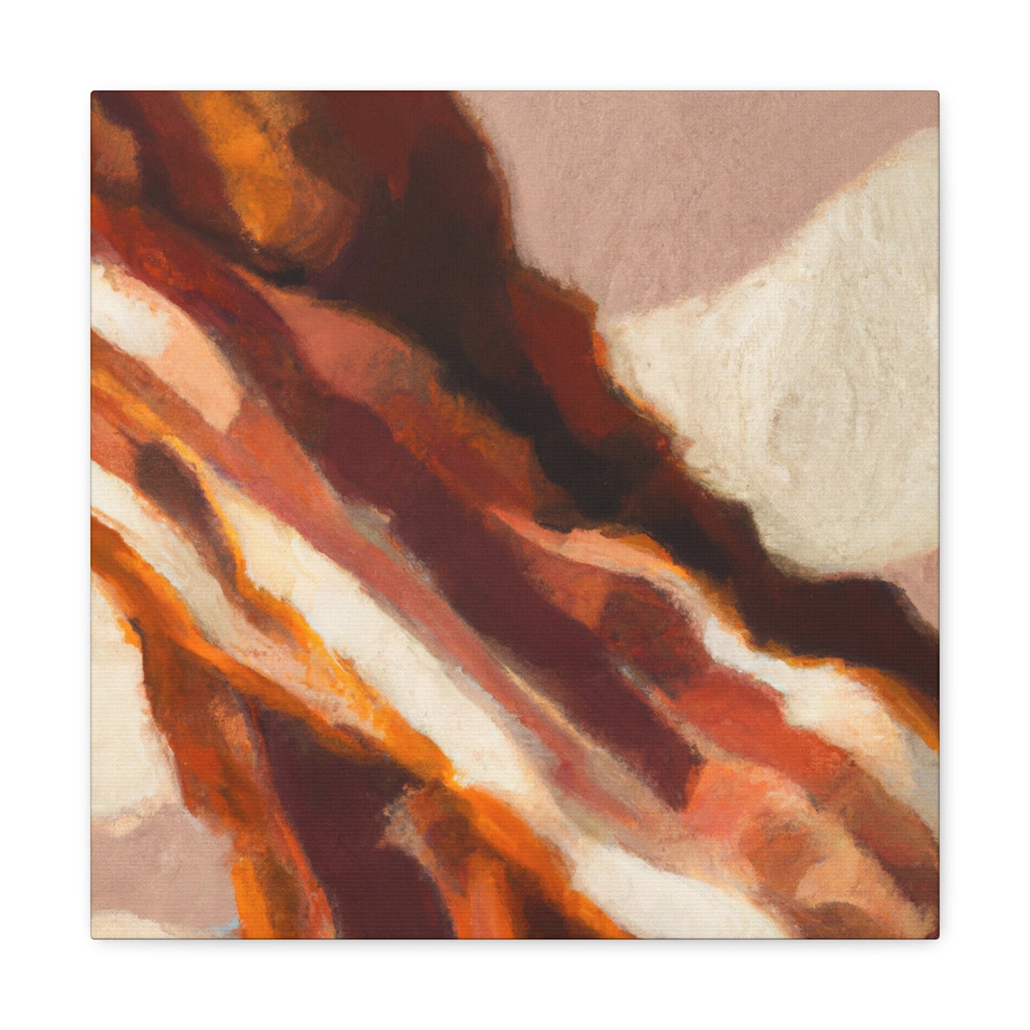 Bacon in Abstract Form - Canvas