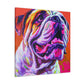 American Bulldog Portrait - Canvas