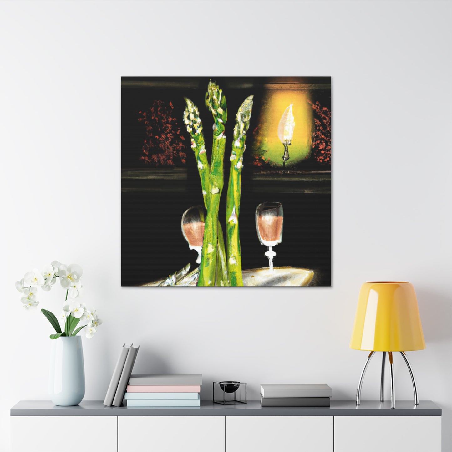 "Asparagus in Splendour" - Canvas