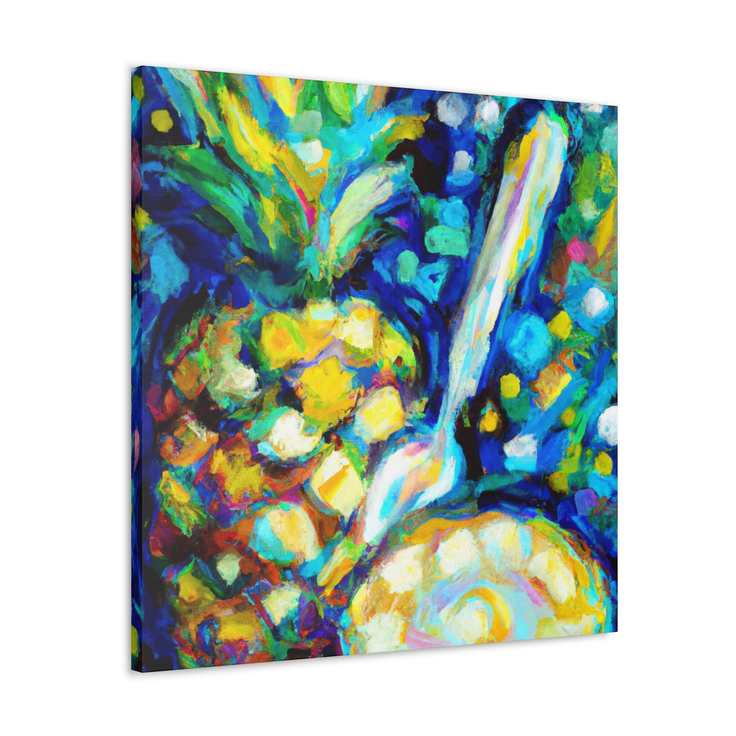 "Fauvist Pineapple Passion" - Canvas