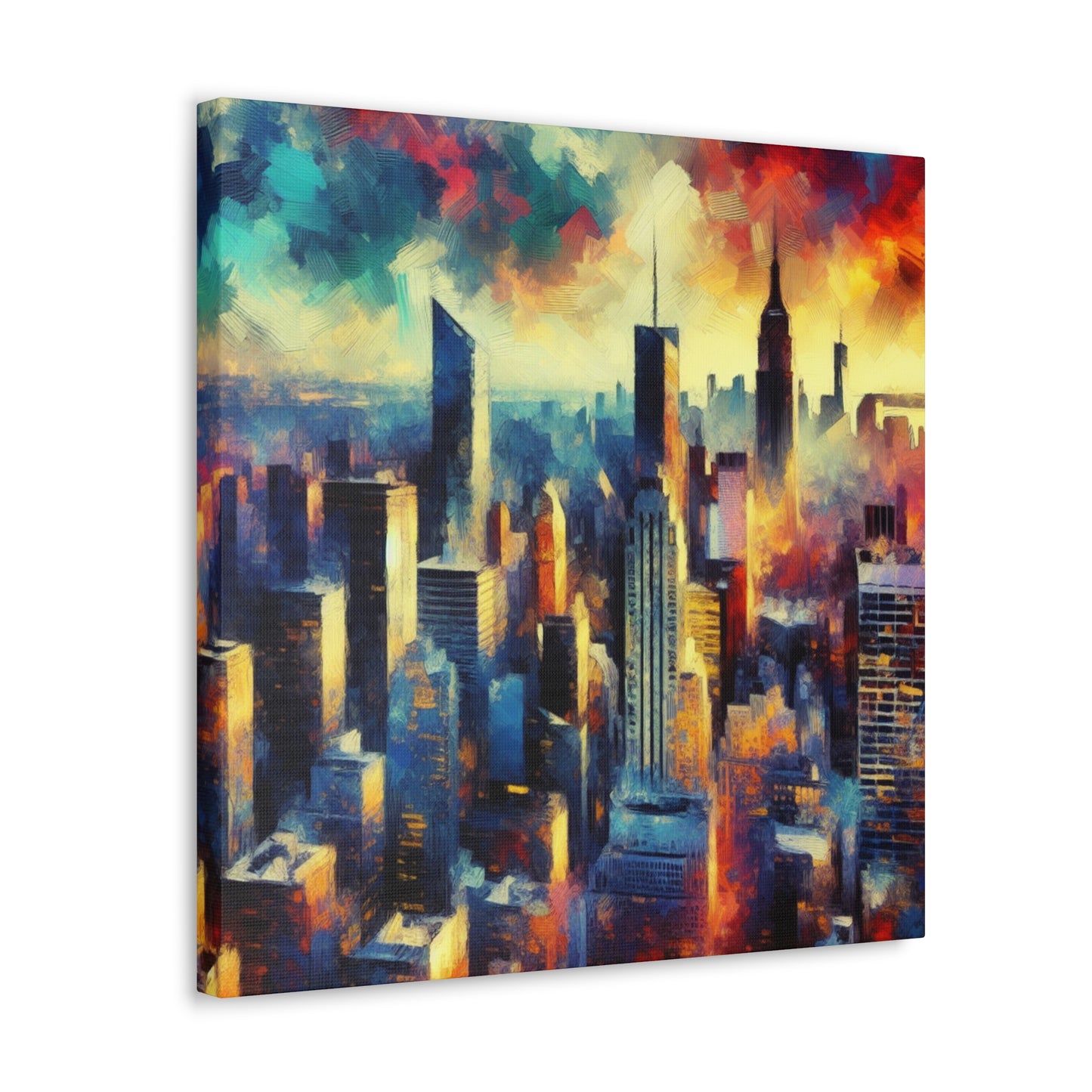 "Urban Unveiled Chaos" - Canvas