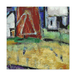 "Barn of Expressionist Joy" - Canvas