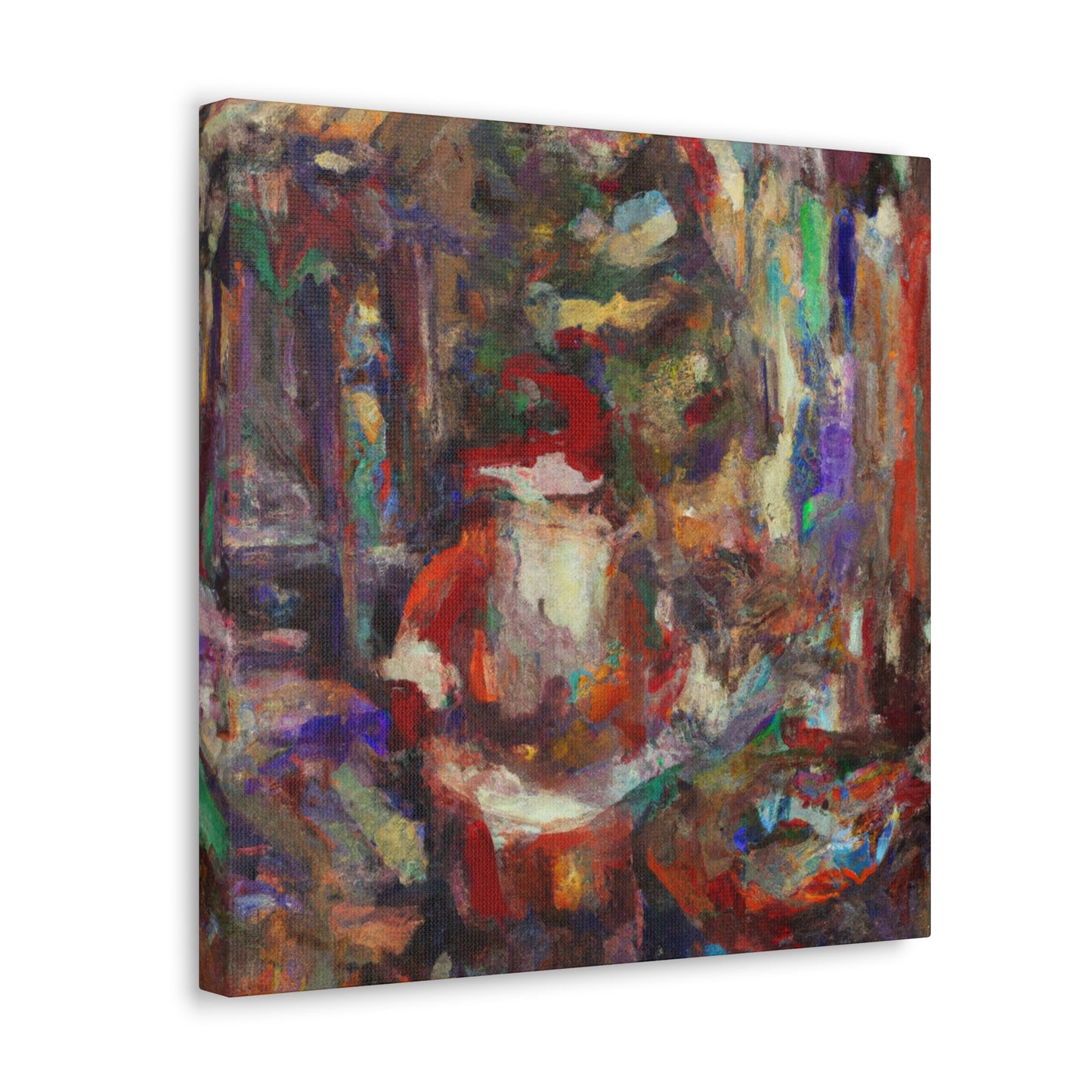 "Santa's Workshop Impressions" - Canvas