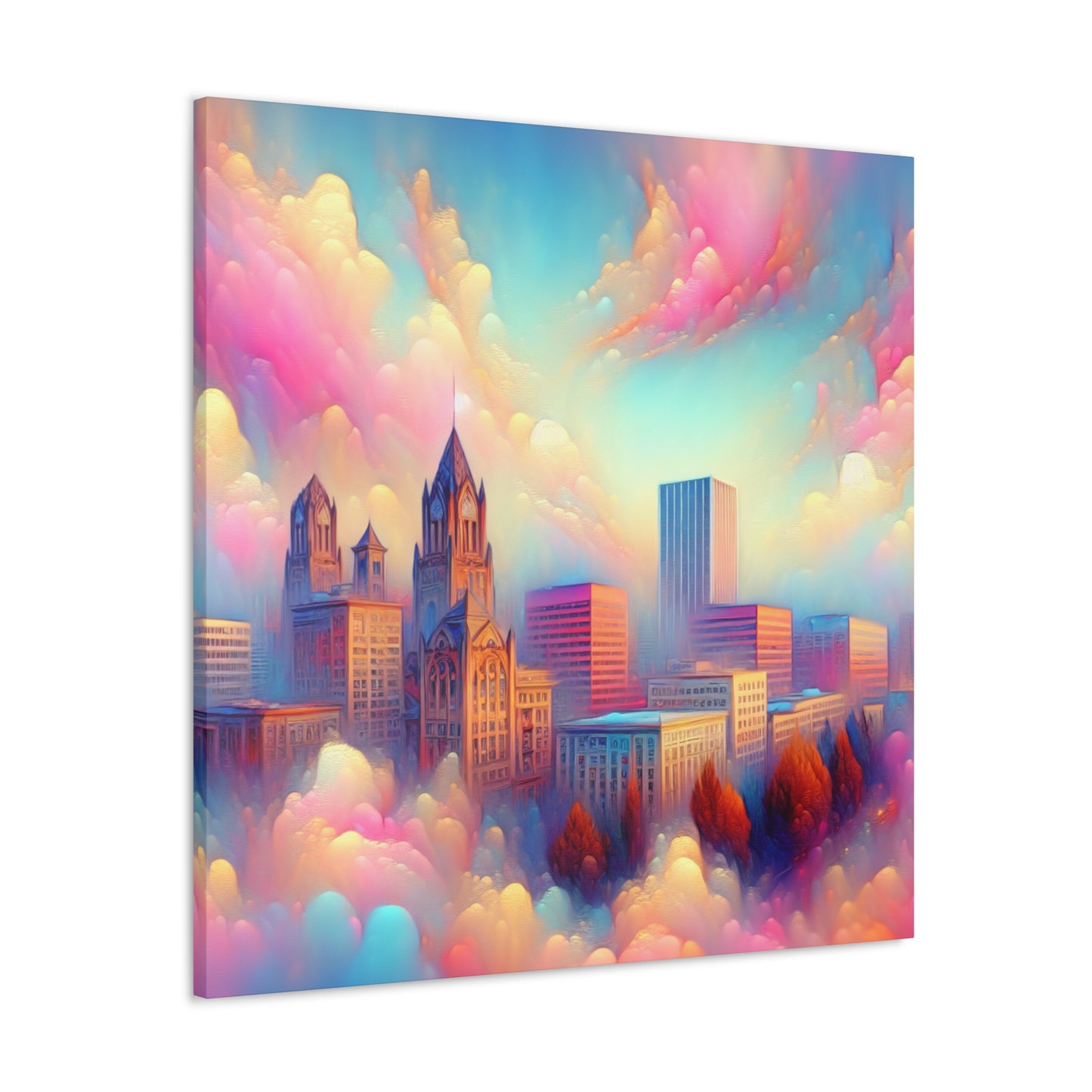 Dreams of Rose City - Canvas