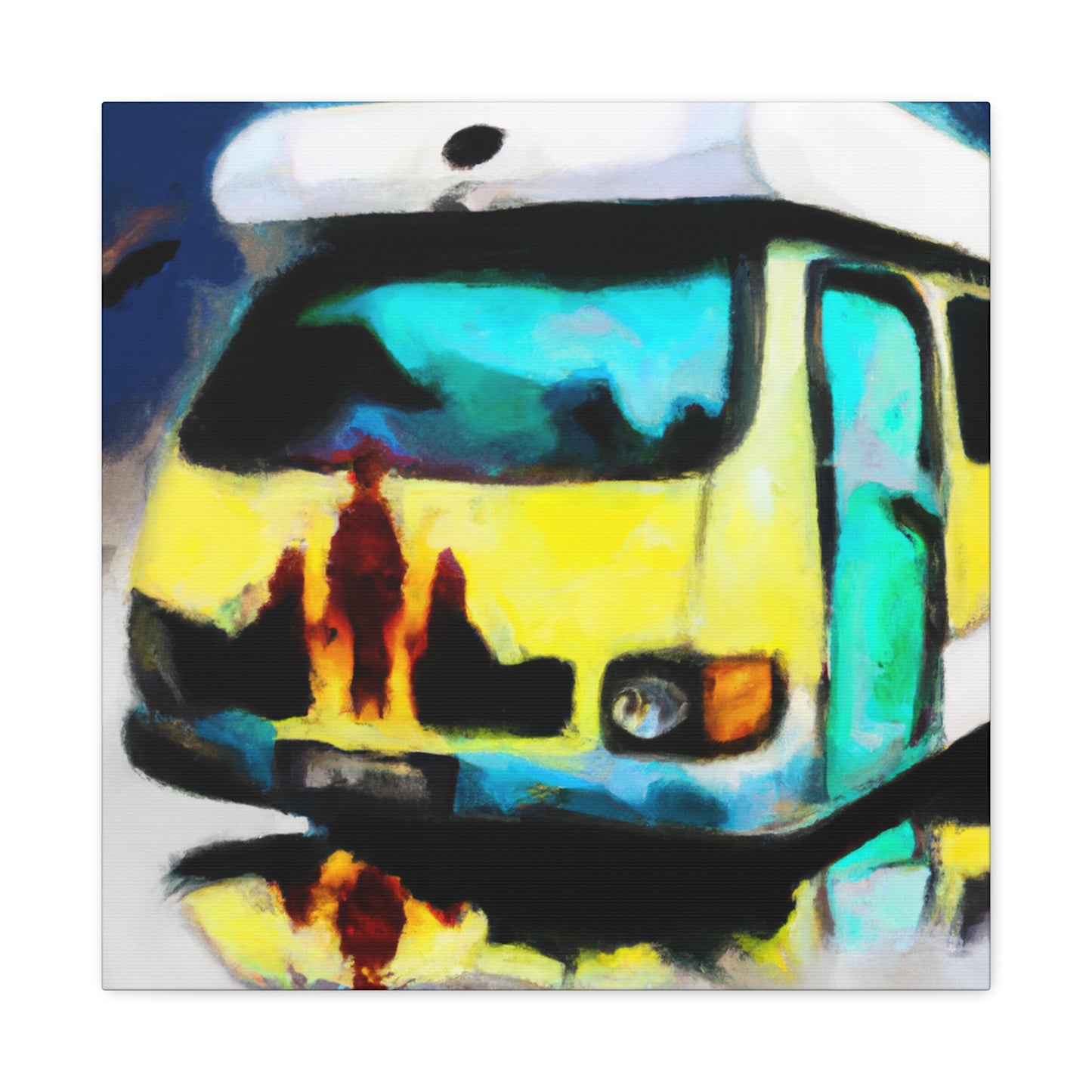 Camper Van Surrealism - Canvas