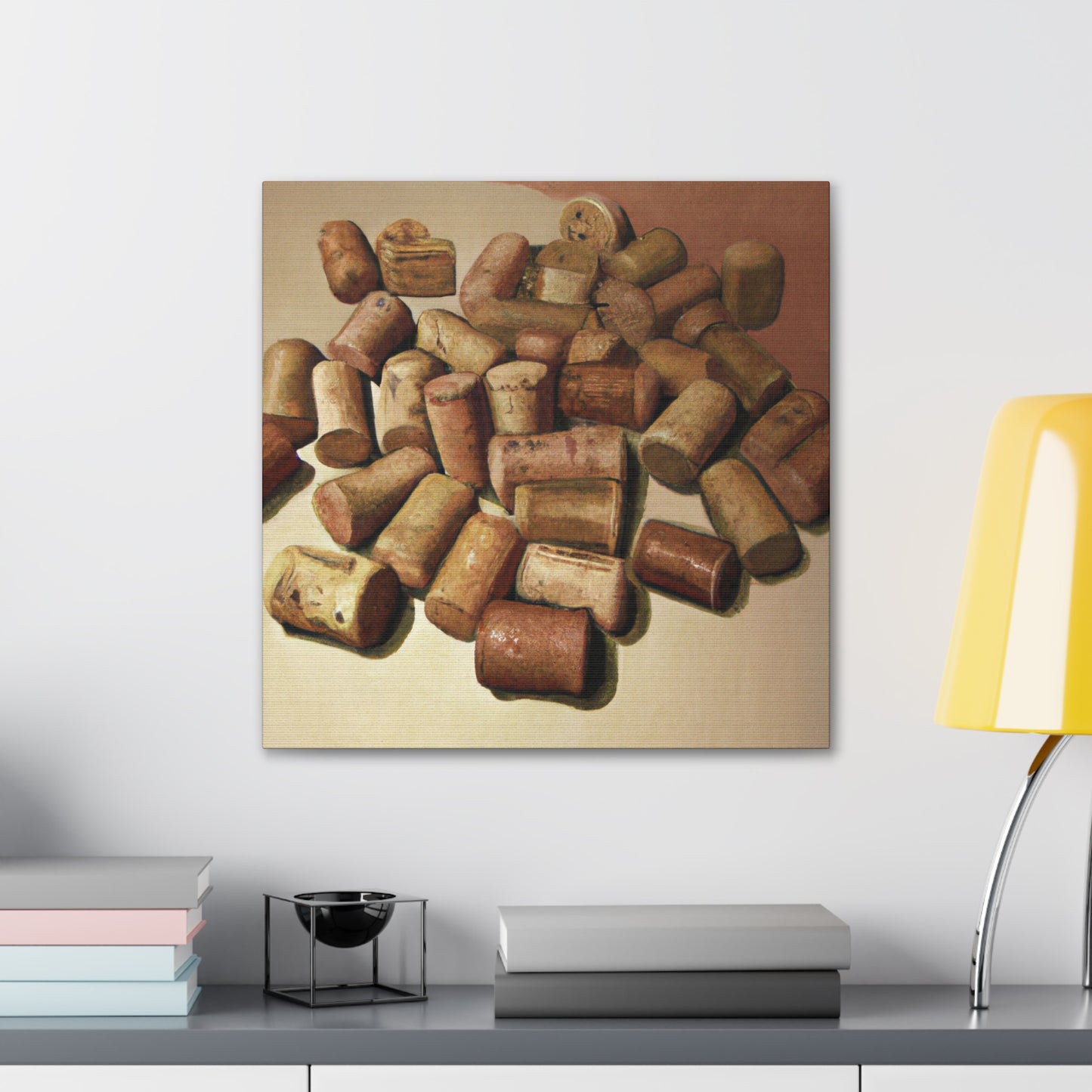 "Corks and Celebration" - Canvas