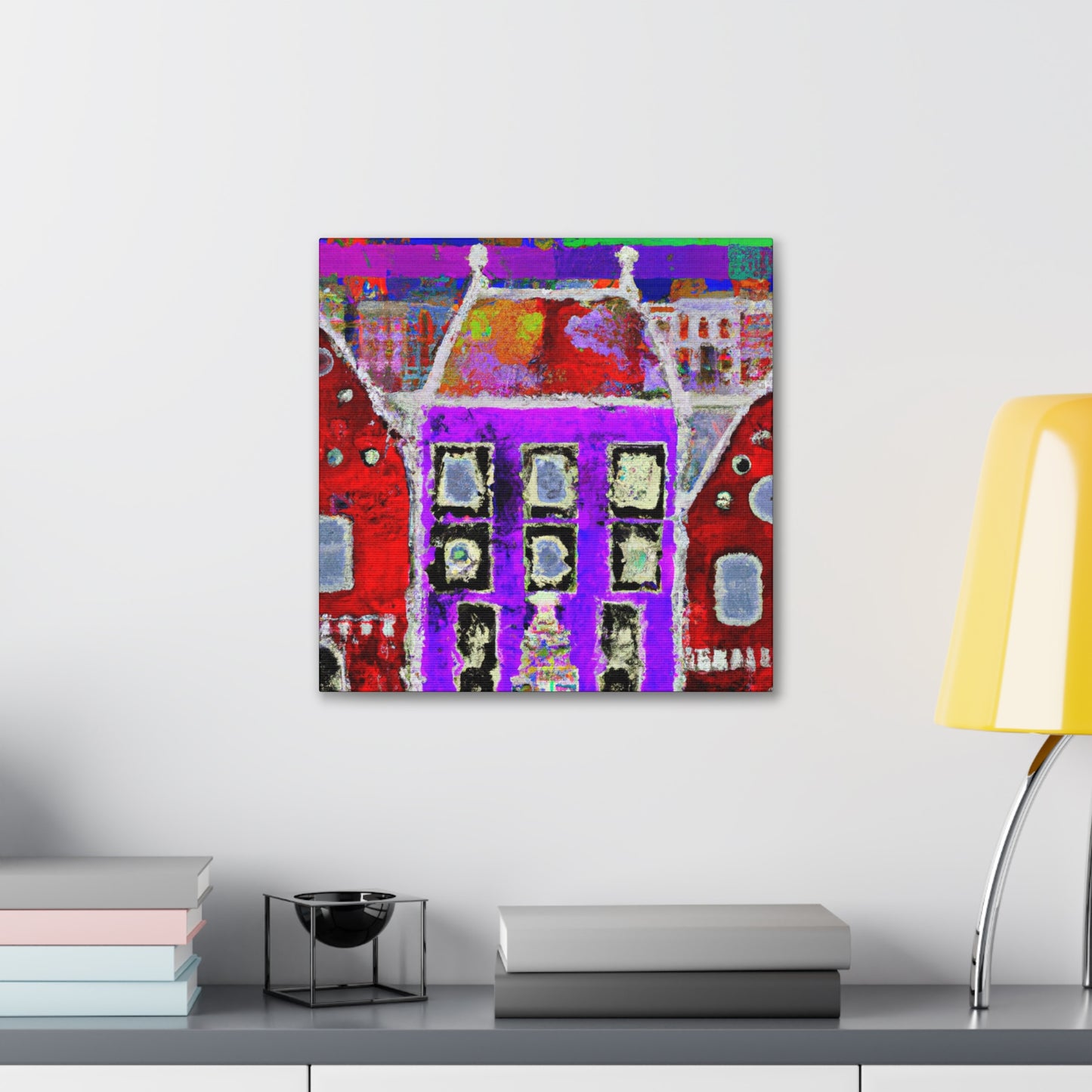 City Square Pop Mosaic - Canvas