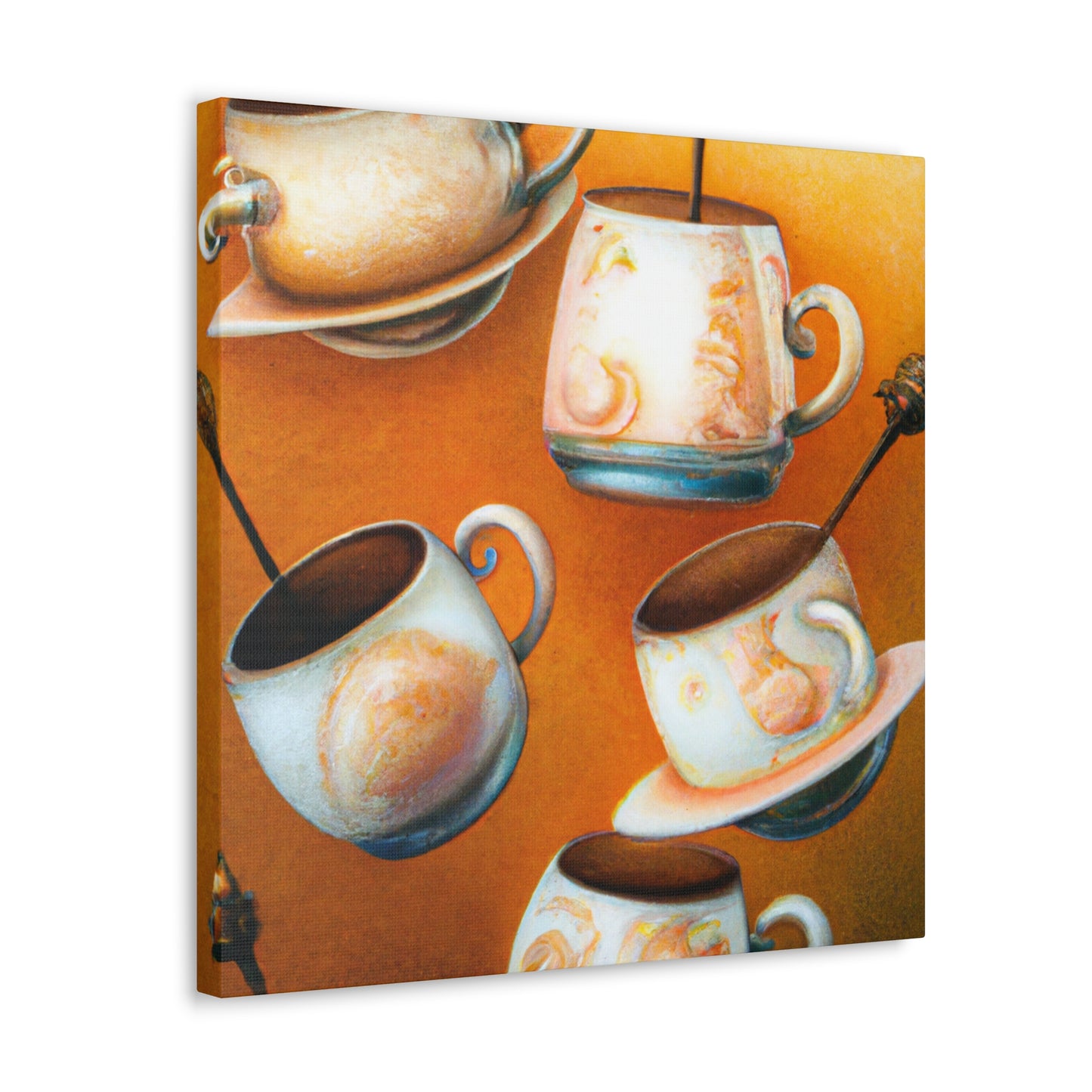 Tea Cups Dreamscape - Canvas