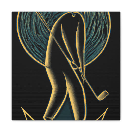 Golfing in the Roaring Twenties - Canvas