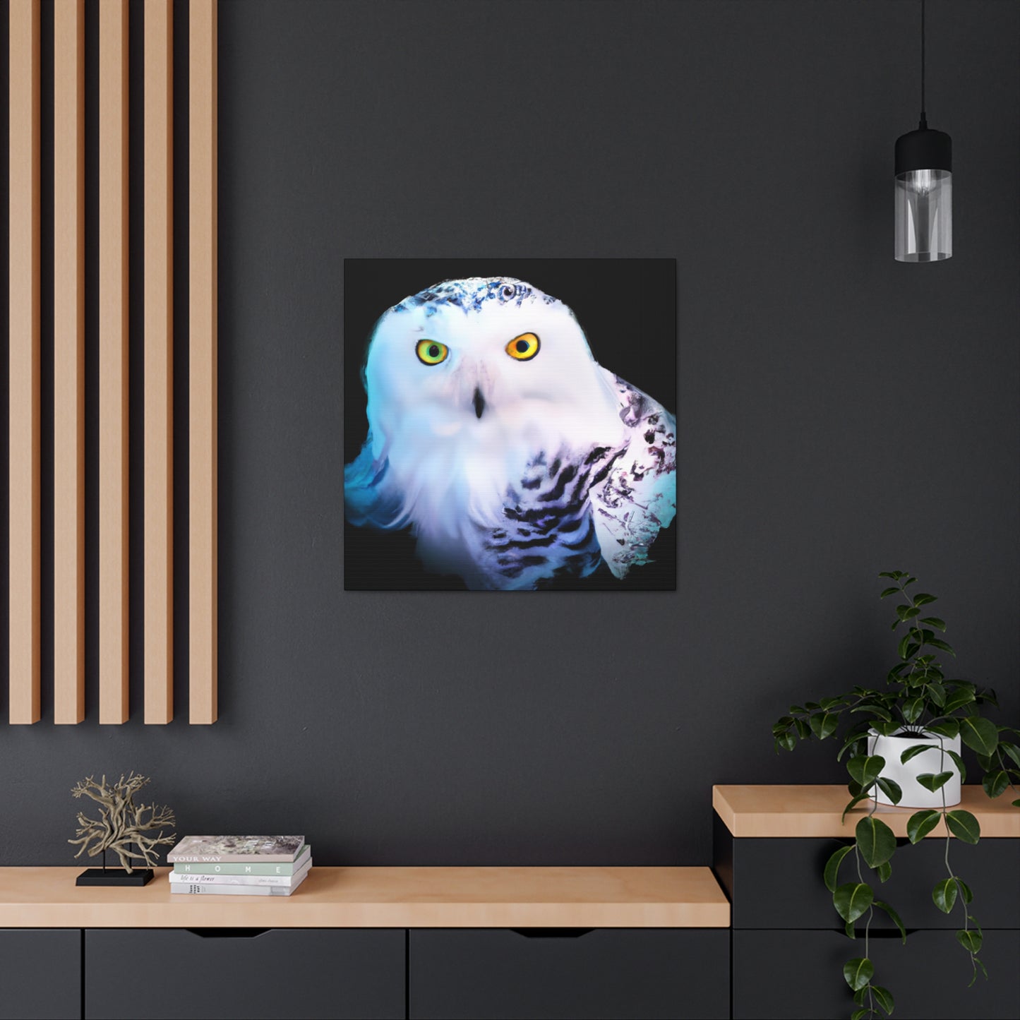 Snowy Owl Majesty - Canvas