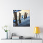 Seawall of Reflection - Canvas