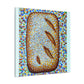 "Bread's Pointillist Painting - Canvas