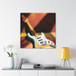 "Fender's Jazz Deco" - Canvas