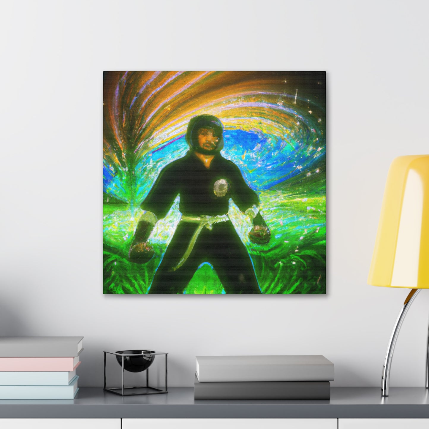 Kung Fu Warrior Dance - Canvas