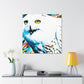 Snowy Owl Magic Glow - Canvas