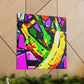 Bananna Pop Explosion - Canvas