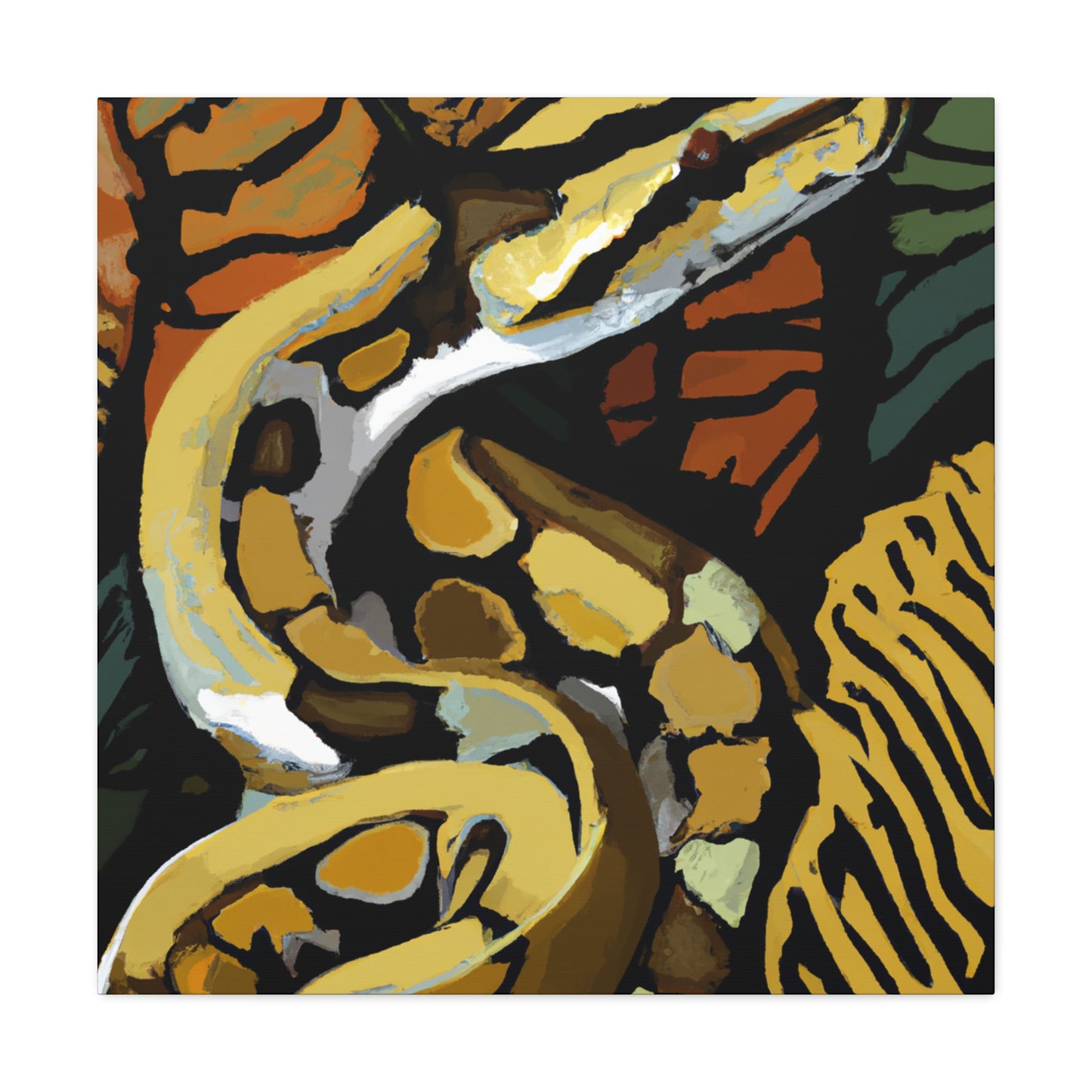 "Ball Python Conundrum" - Canvas