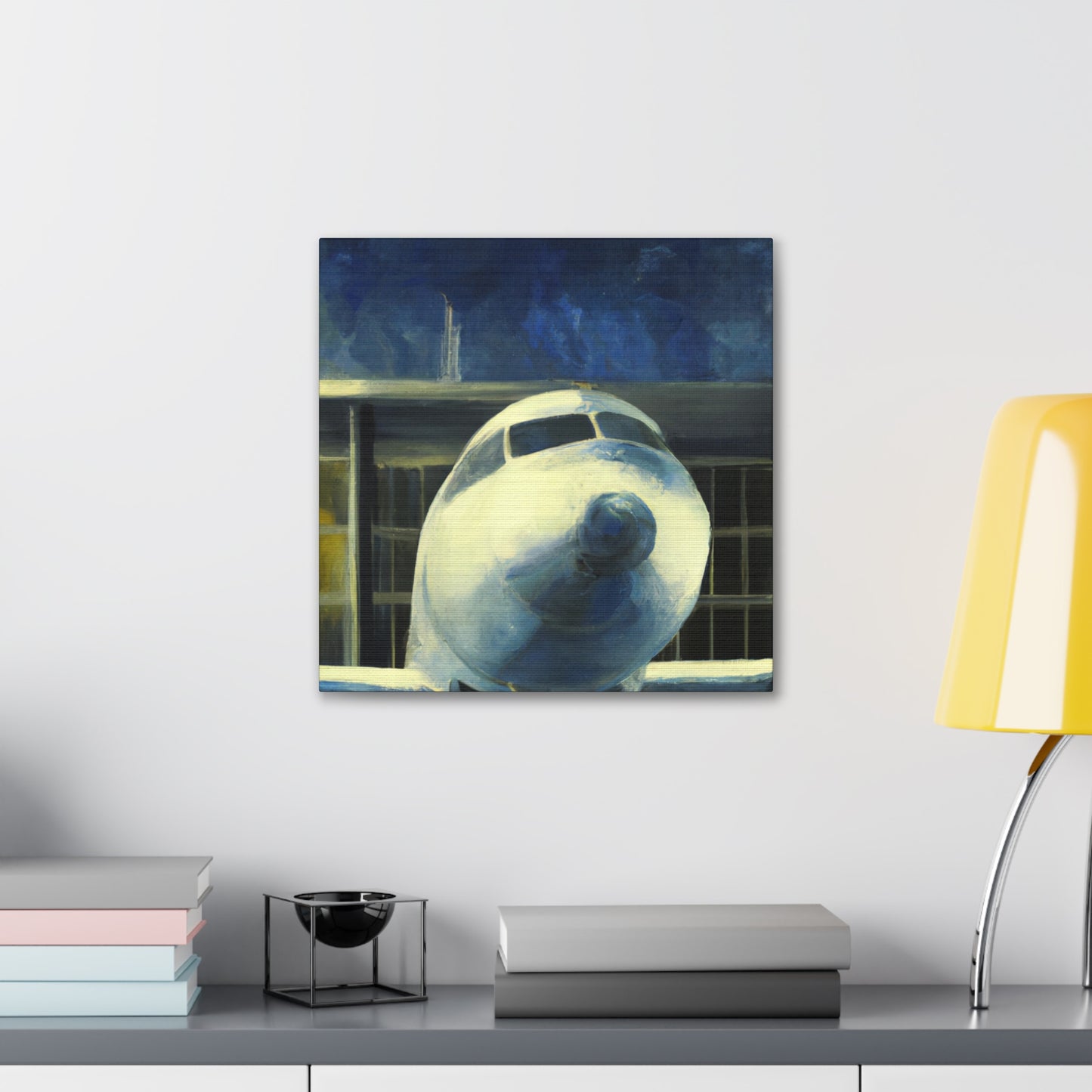 "Aeronautical Nostalgia Flight" - Canvas