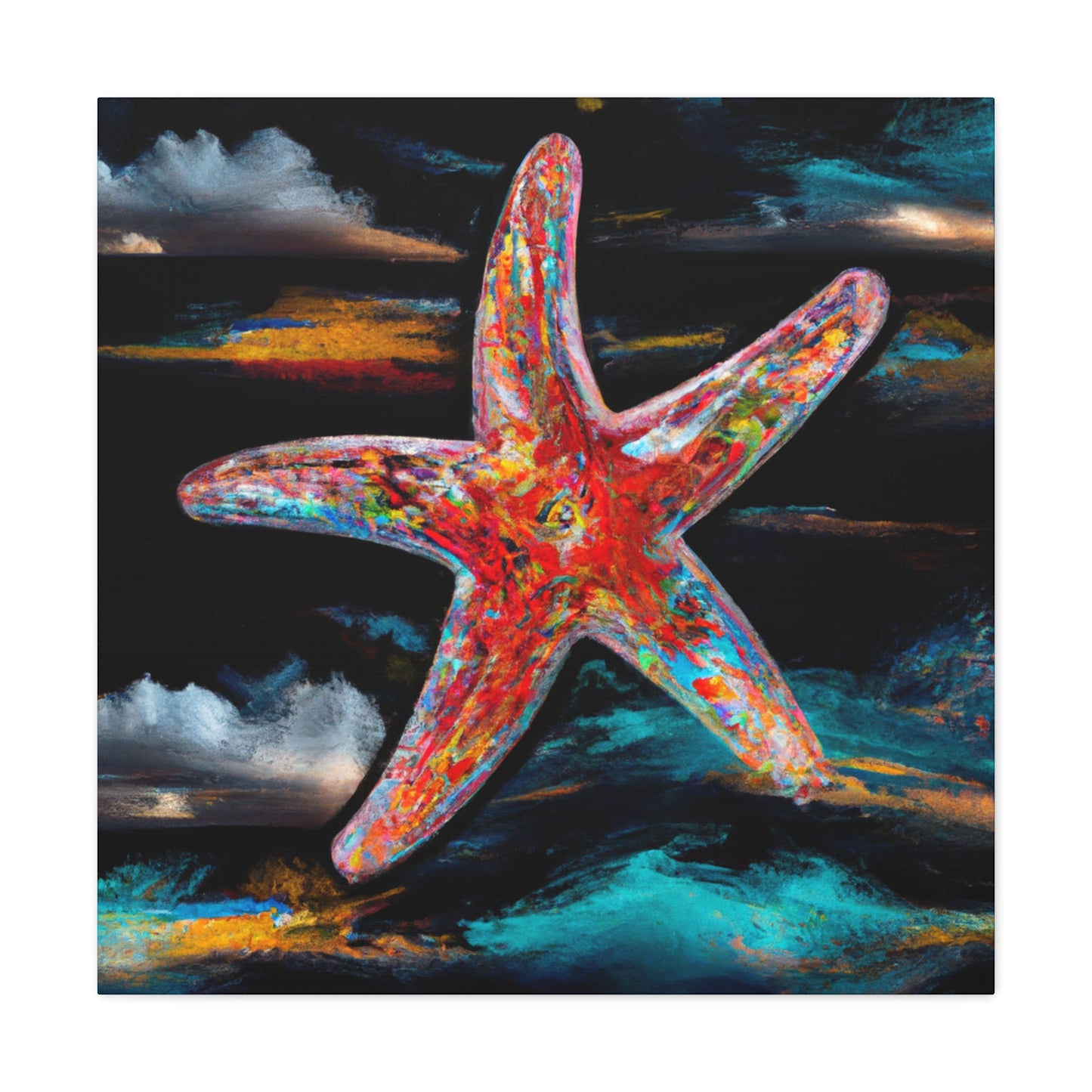 "Starfish in Surrealism" - Canvas