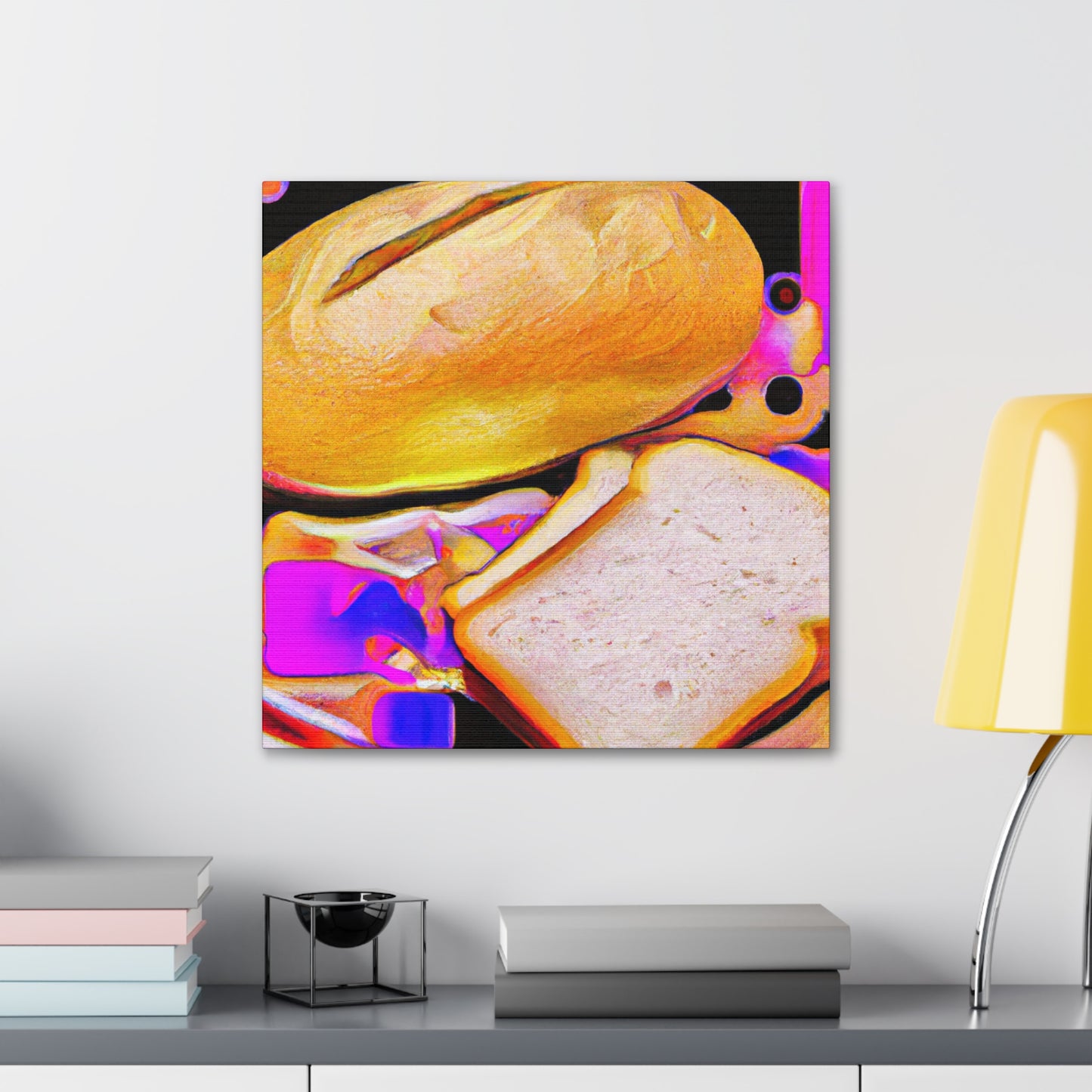 Bread amid Fauvism - Canvas