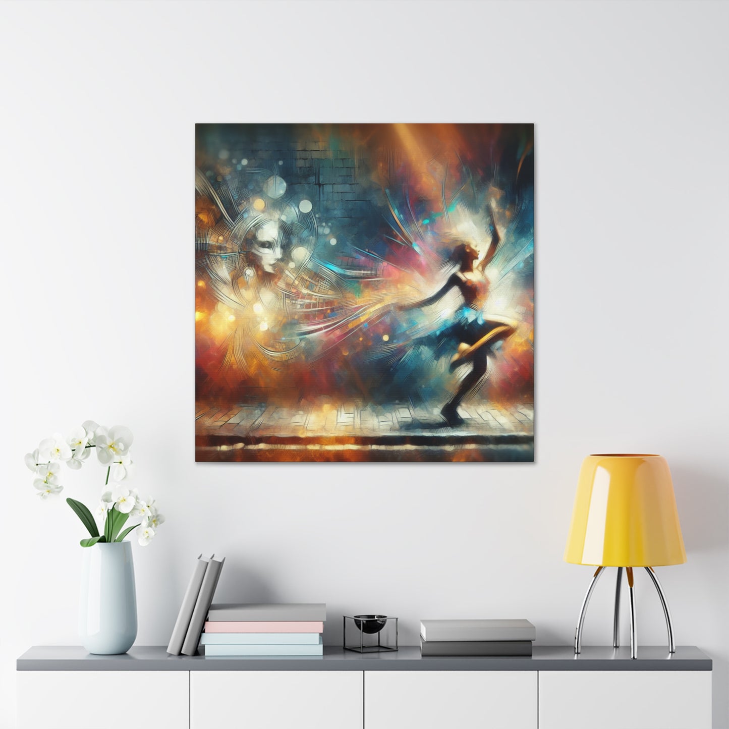 "Graceful Rhythm Unleashed" - Canvas