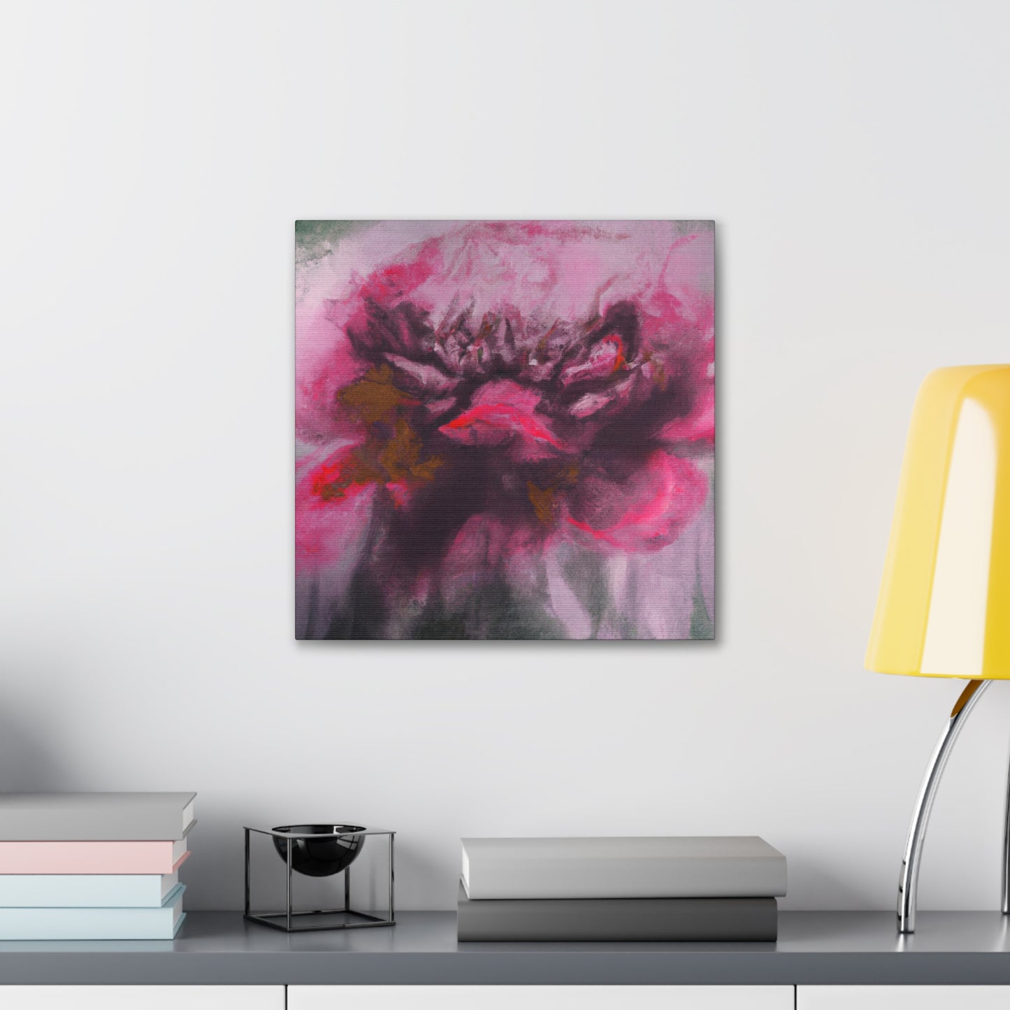 "Peony in Pastels" - Canvas