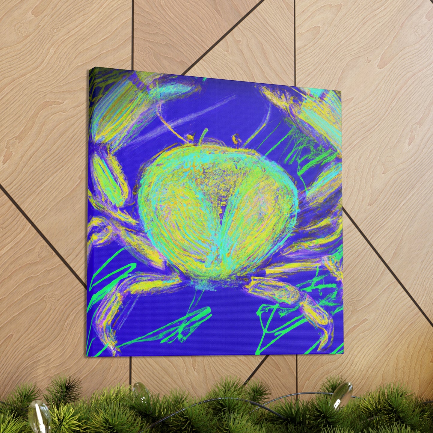 Crab in Impressionism - Canvas