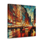 Vibrant Urban Stages - Canvas