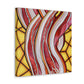 "Bacon in Art Nouveau". - Canvas