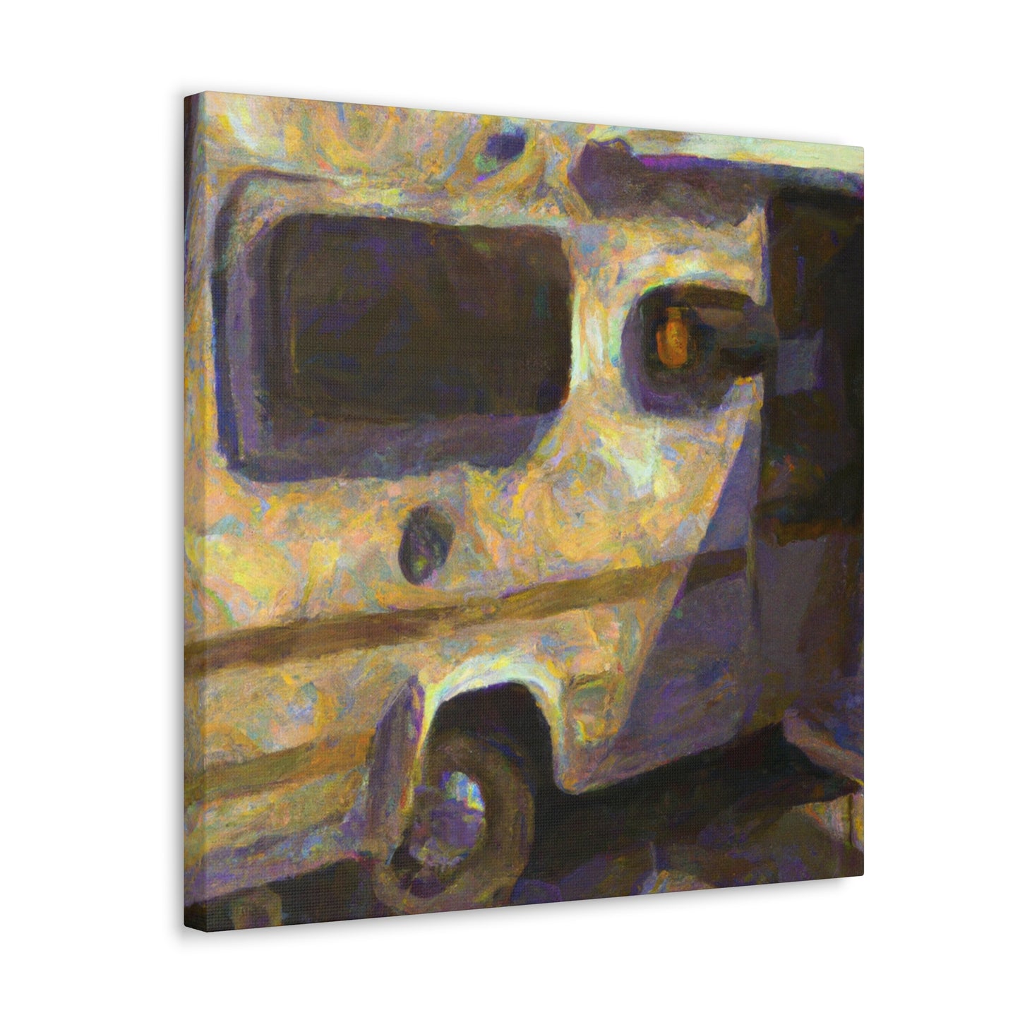 "Van By the Lake" - Canvas