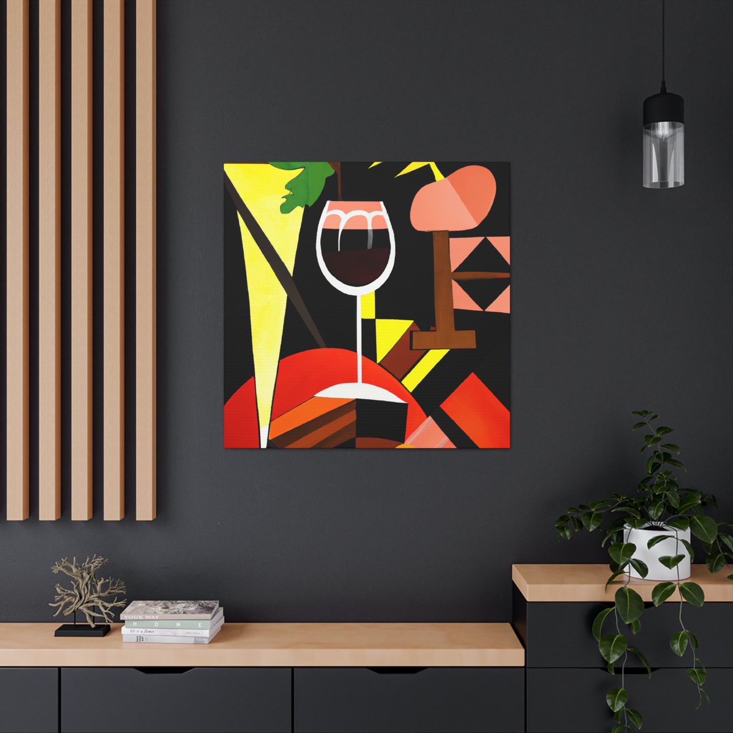 A Toast to Wine - Canvas