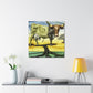 Texas Longhorn Dreamscape - Canvas