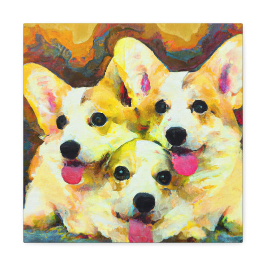 Corgi in a Dream - Canvas