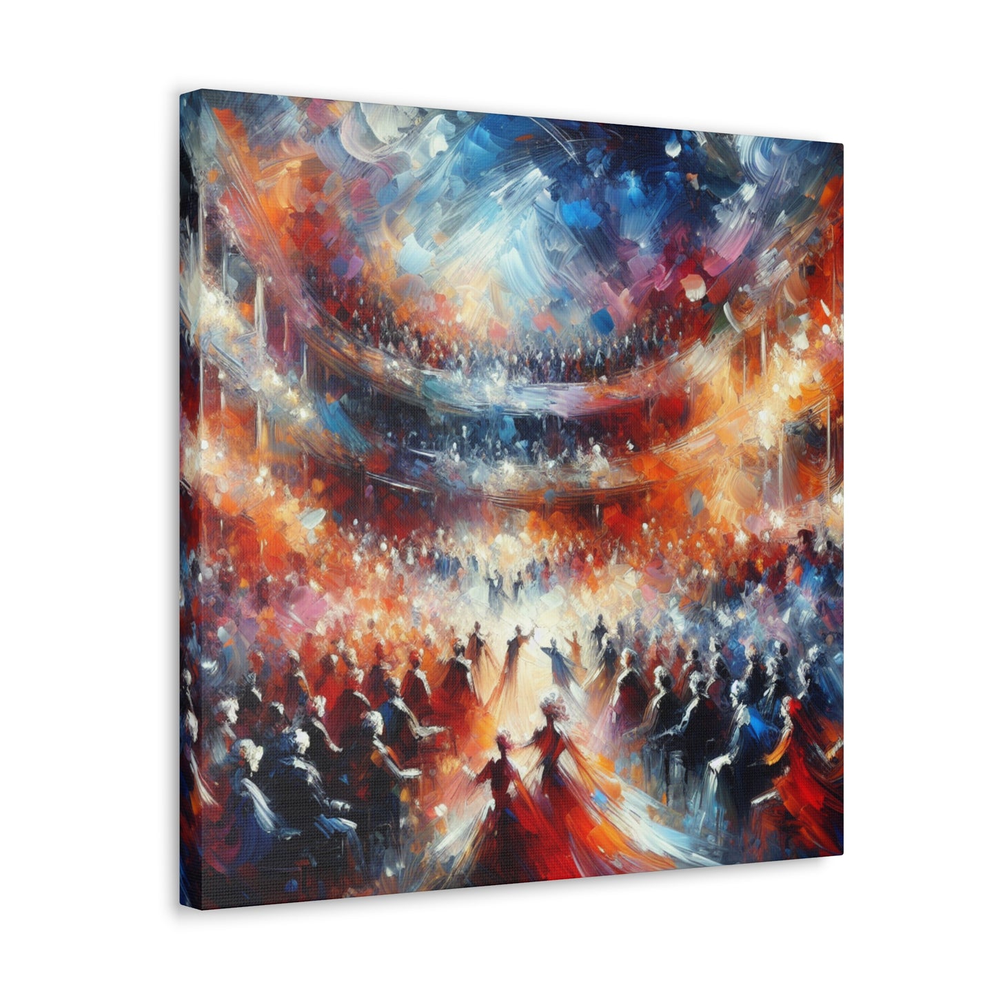 Operatic Symphony of Movement - Canvas