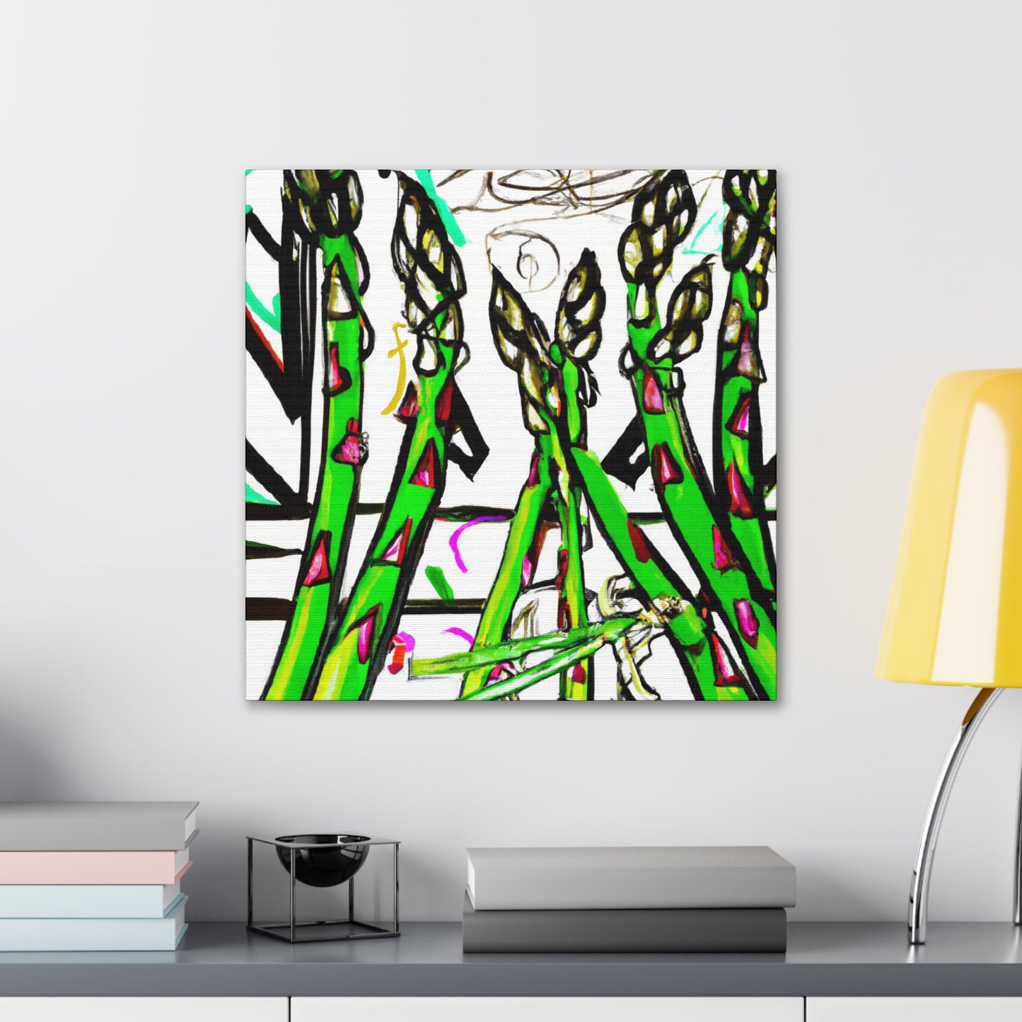 Asparagus Elegance Vision - Canvas