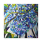 "Hydrangea in Abstraction" - Canvas