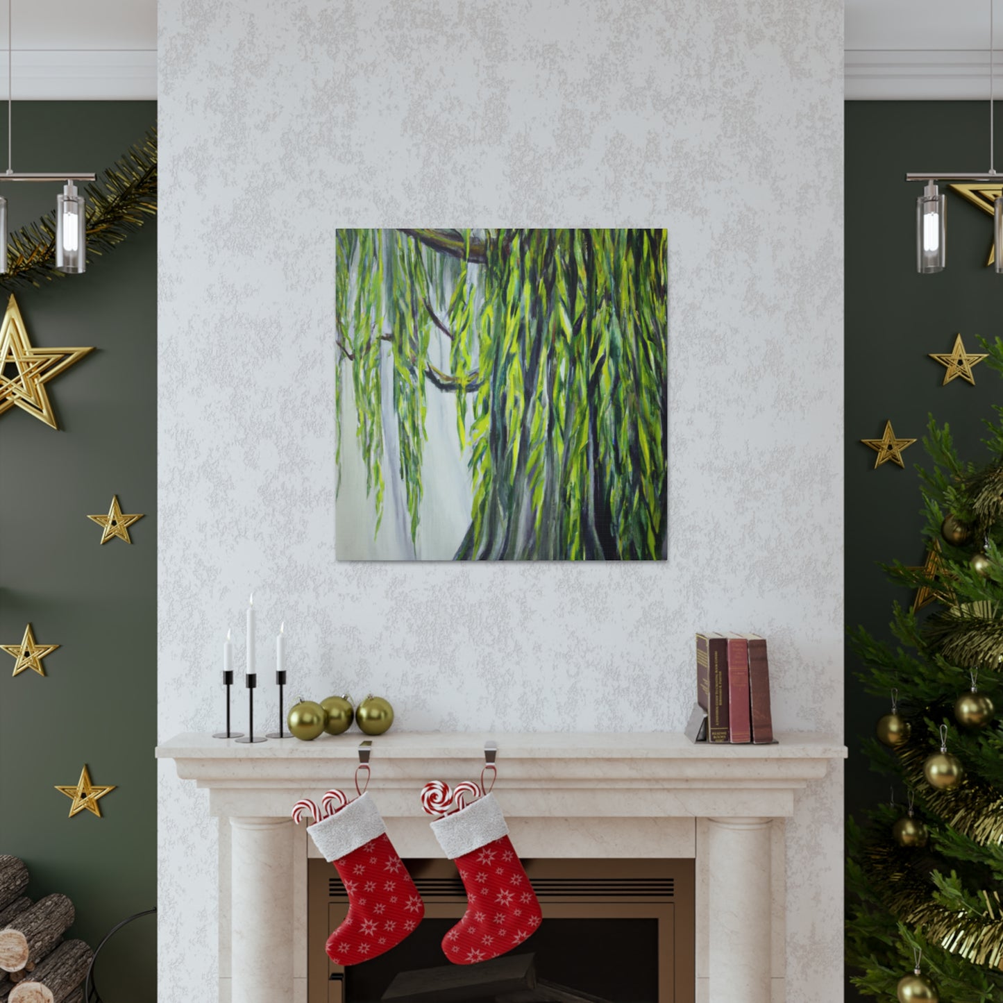 "The Singing Willow Tree" - Canvas