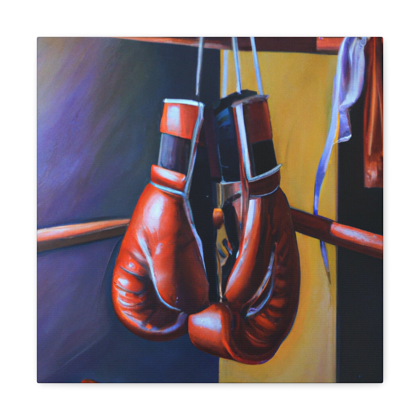 Boxing in Monochrome - Canvas