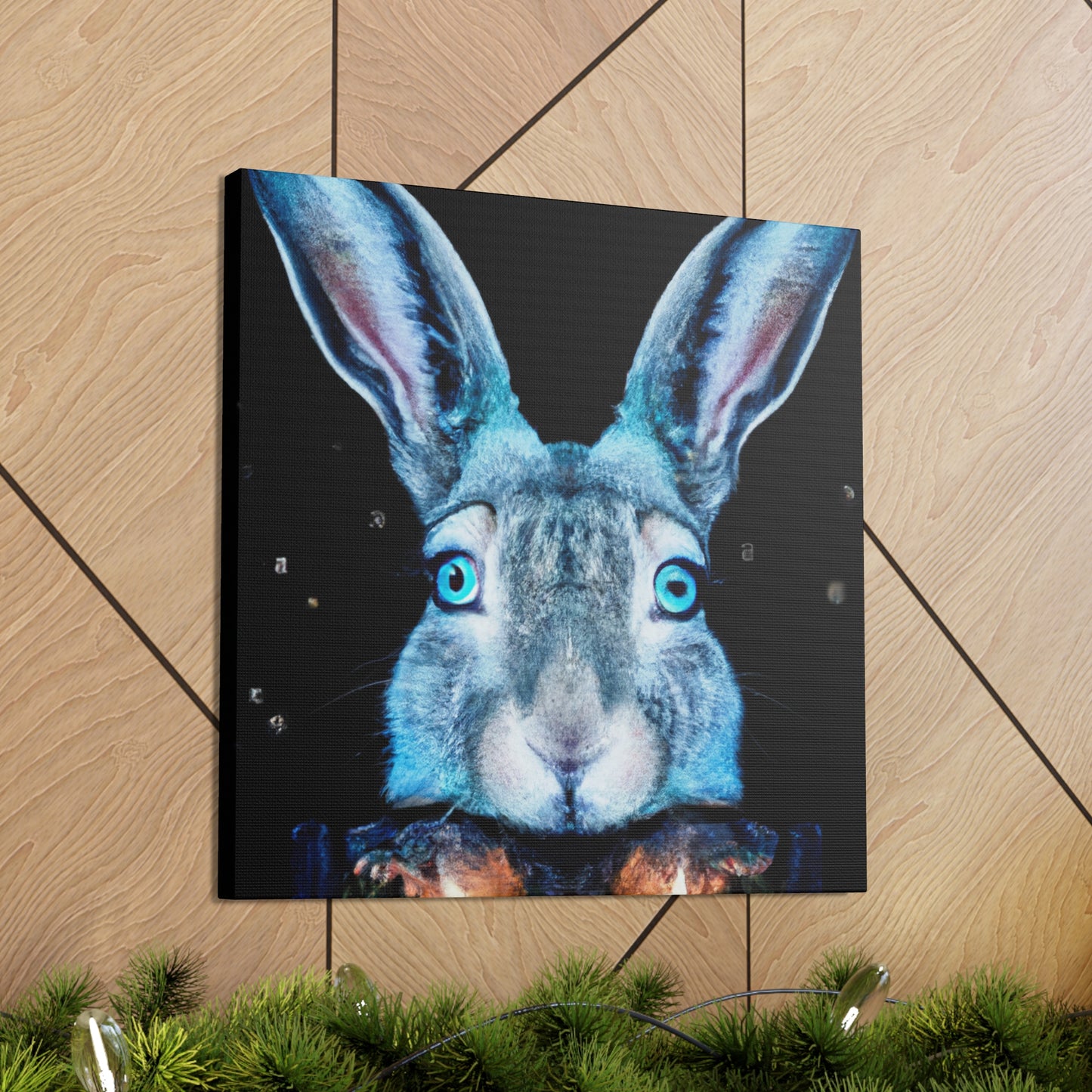 Jackrabbit in Digital Art - Canvas