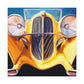 Retro Automobile Dream - Canvas