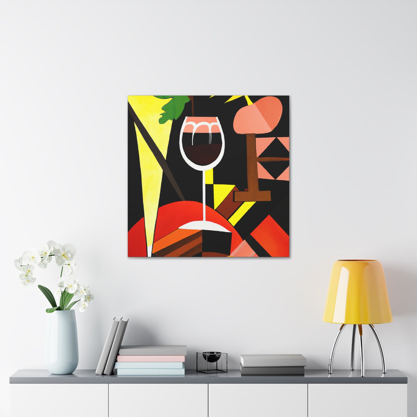 A Toast to Wine - Canvas