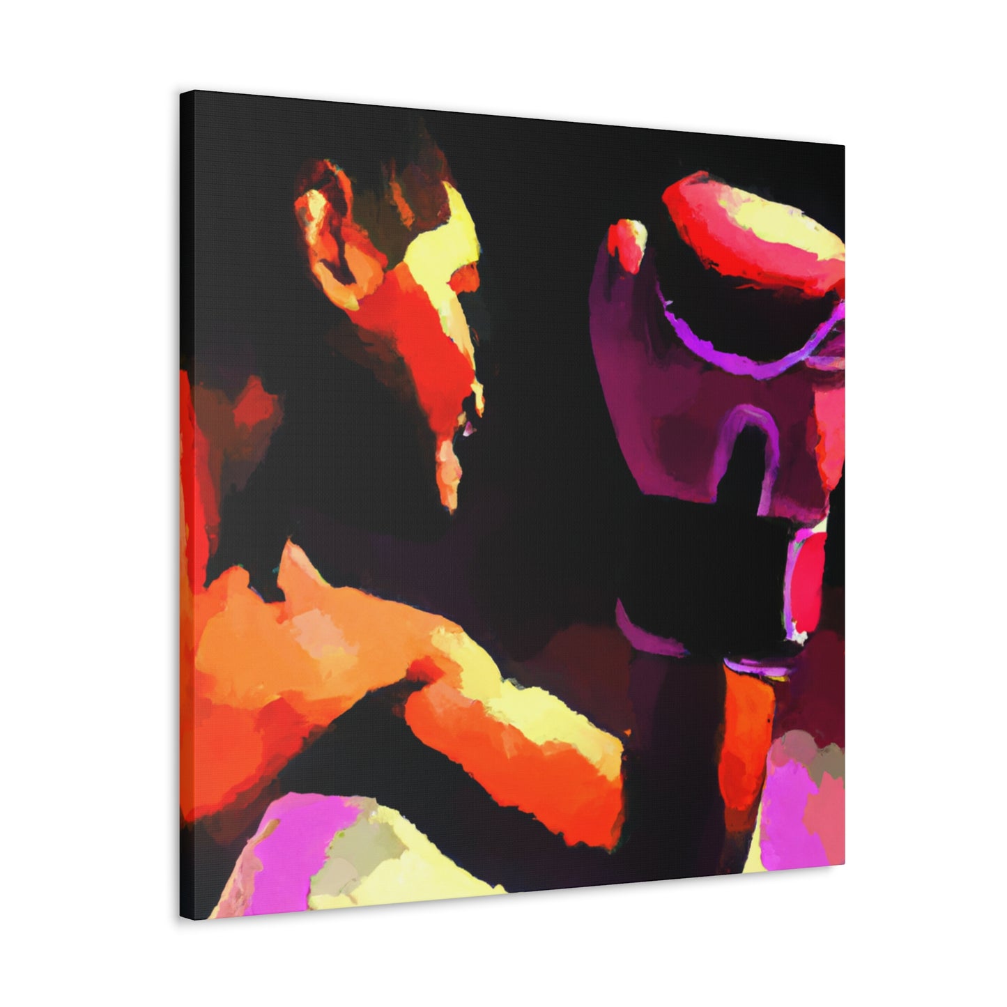 Glove and Victory Dance - Canvas