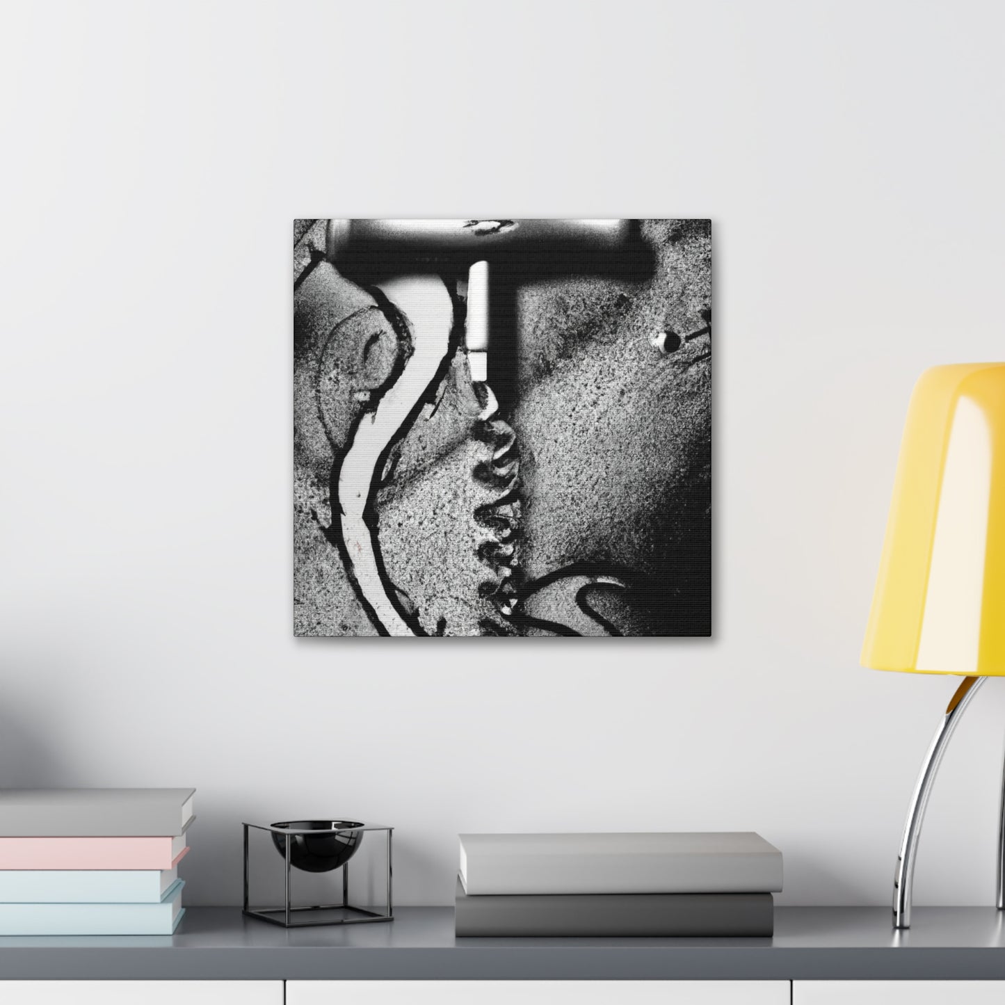 Corkscrew Curves Swirl - Canvas