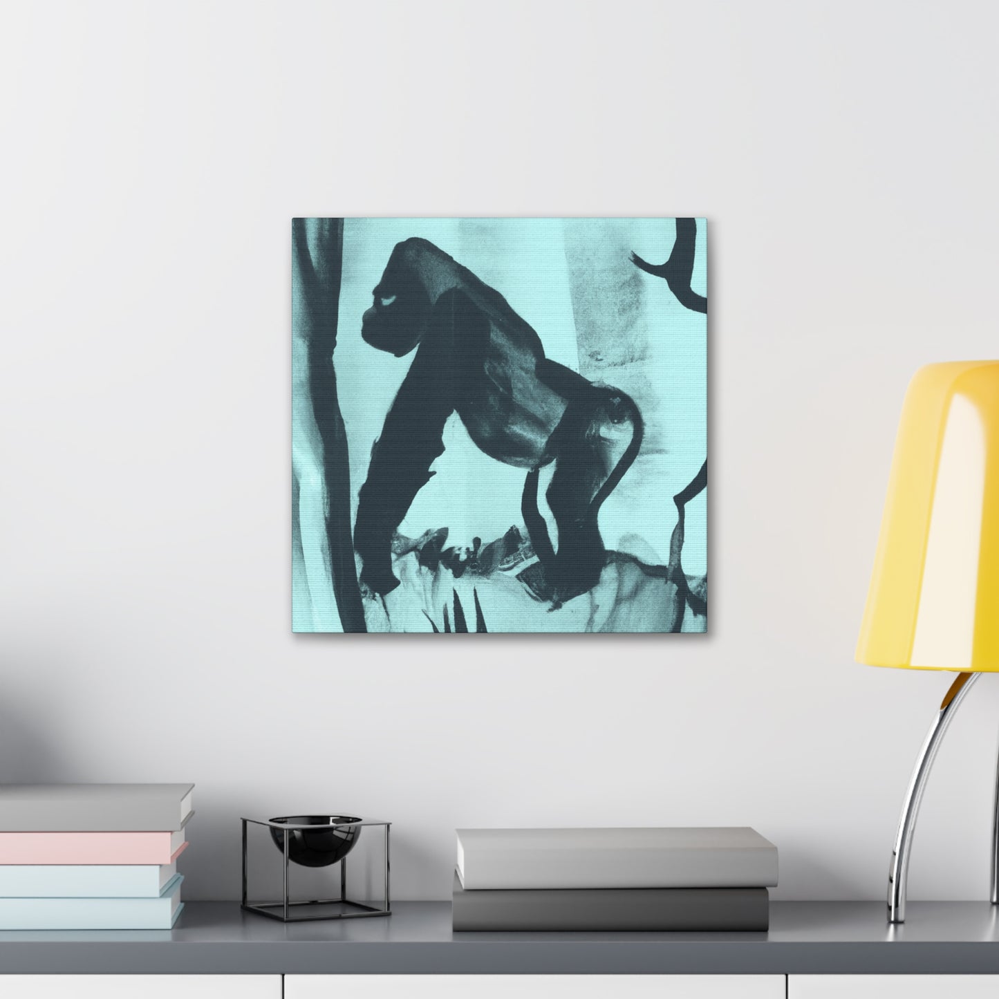 Gorilla in Dali's Dream - Canvas