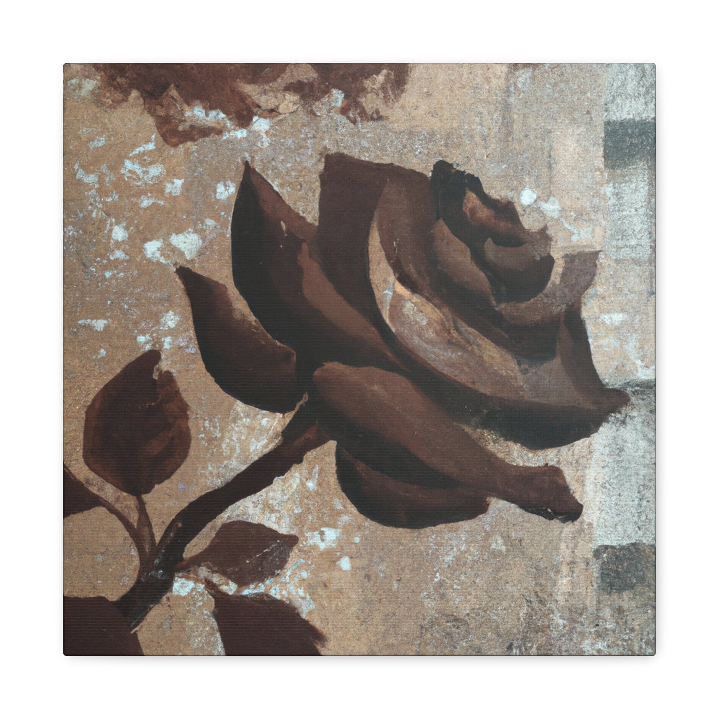 Rose in Bloom Peaceful - Canvas