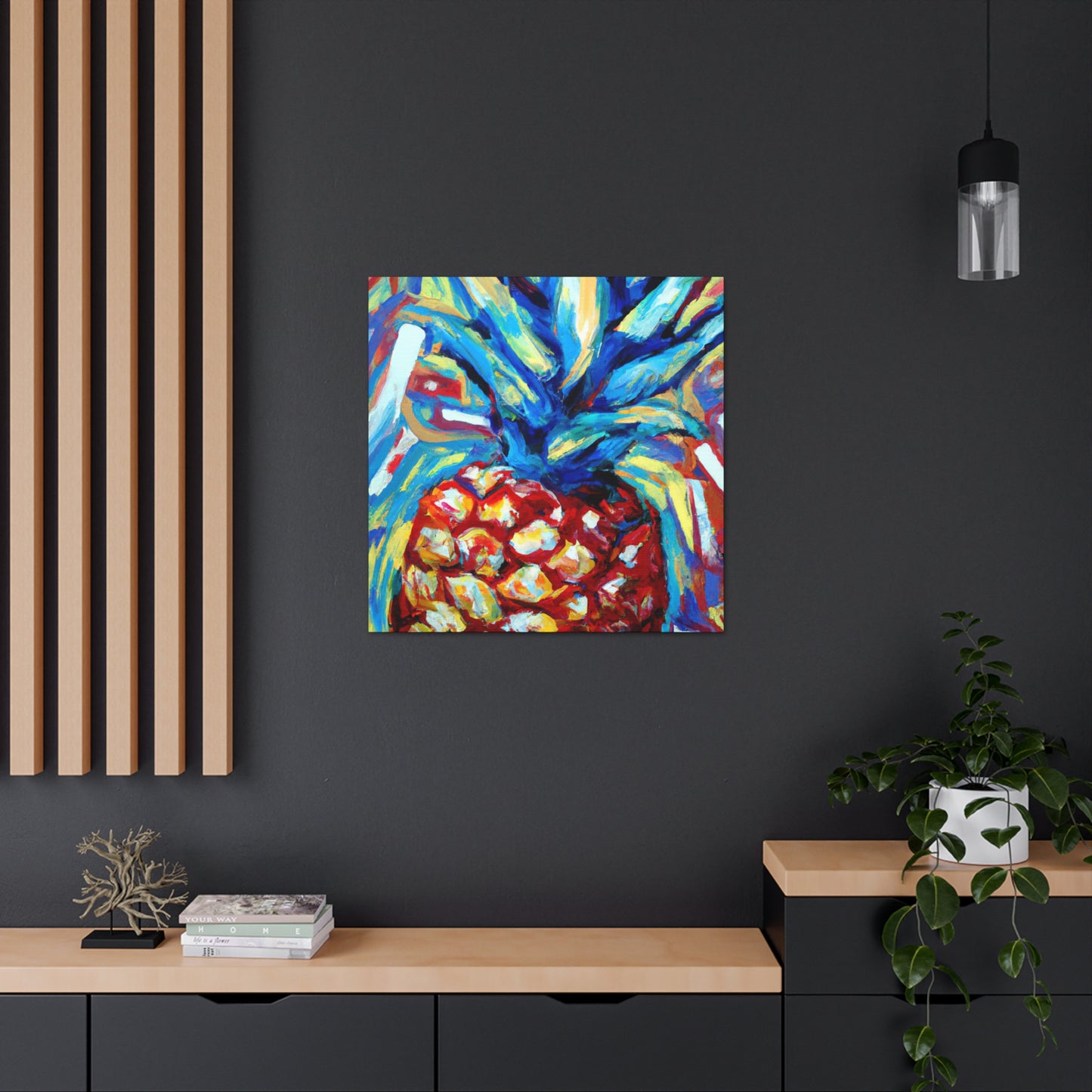 "The Pineapple Enchantment" - Canvas