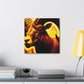 "Bighorn Deco Brilliance" - Canvas